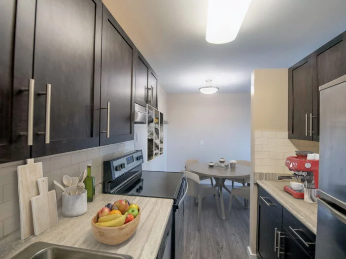 bedroom in a 1 bedroom unit at La Tour Eiffel B in Winnipeg, Manitoba