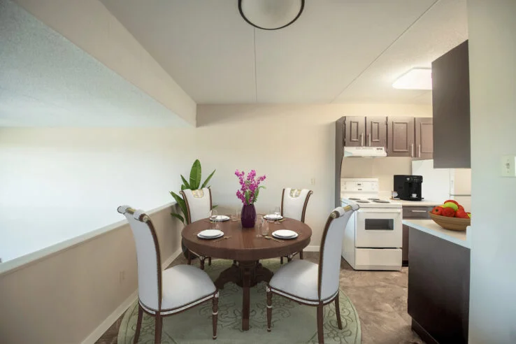 dining area at Westminster Court in Winnipeg, Manitoba