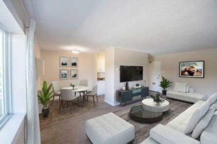 living room of an apartment