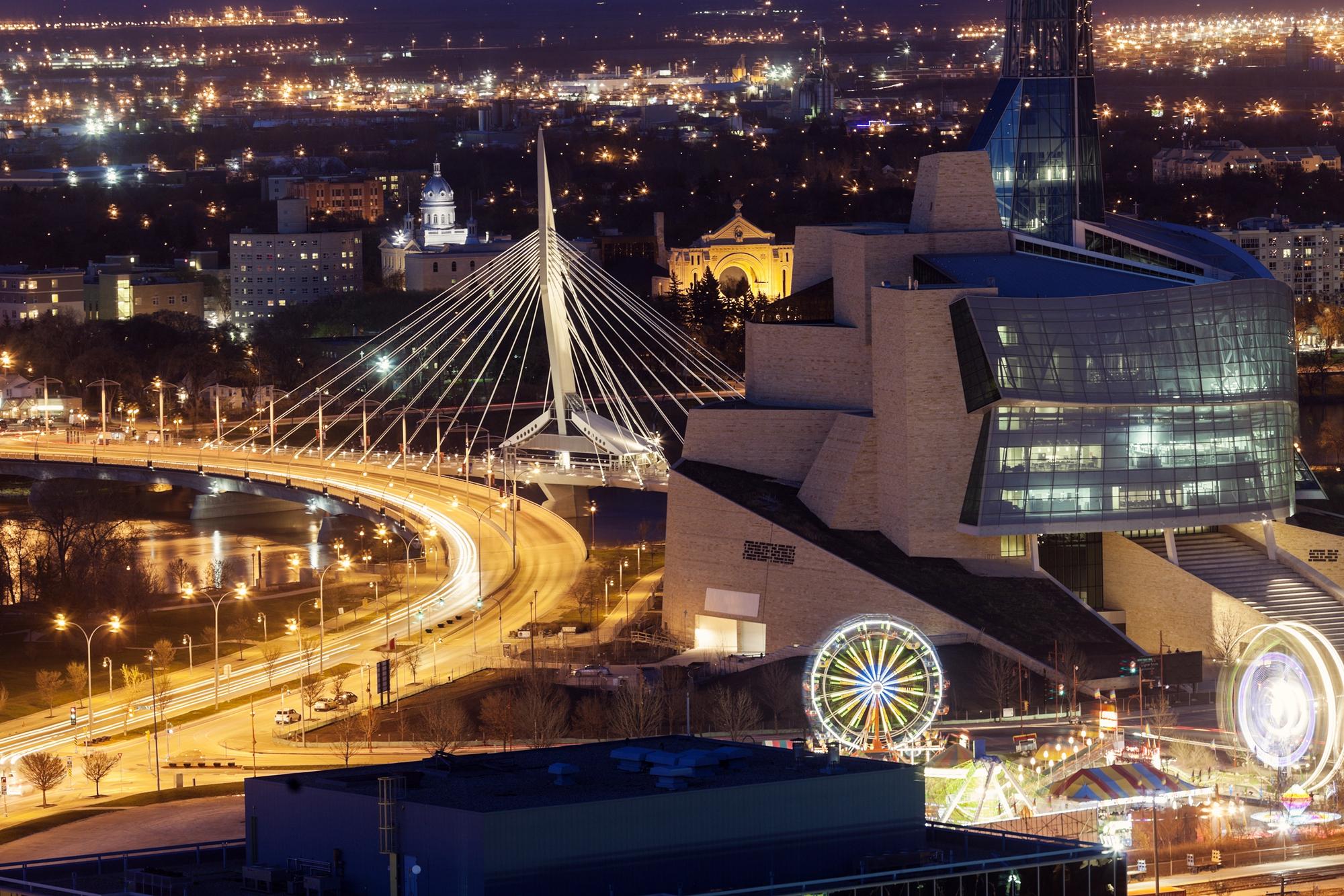 Family-friendly Winnipeg neighbourhoods near Esplanade Riel and the Canadian Museum for Human Rights